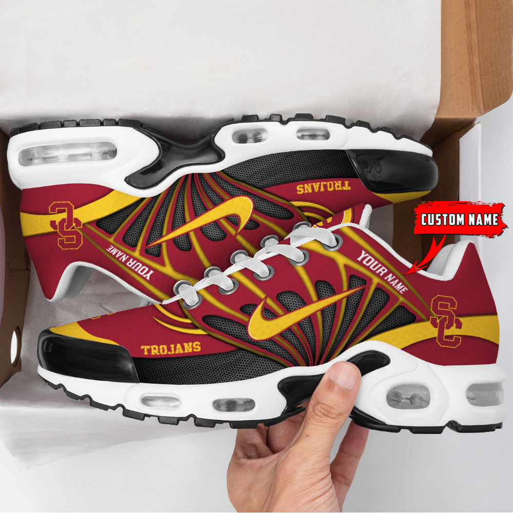 USC Trojans Air Max Plus Shoes Sneakers For Men And Women