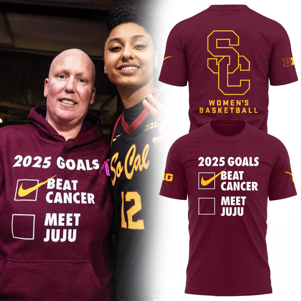 USC Trojans Women's Basketball Beat Cancer Shirt Best Gifts For Basketball Lovers Oregontrailrvpk Shirt