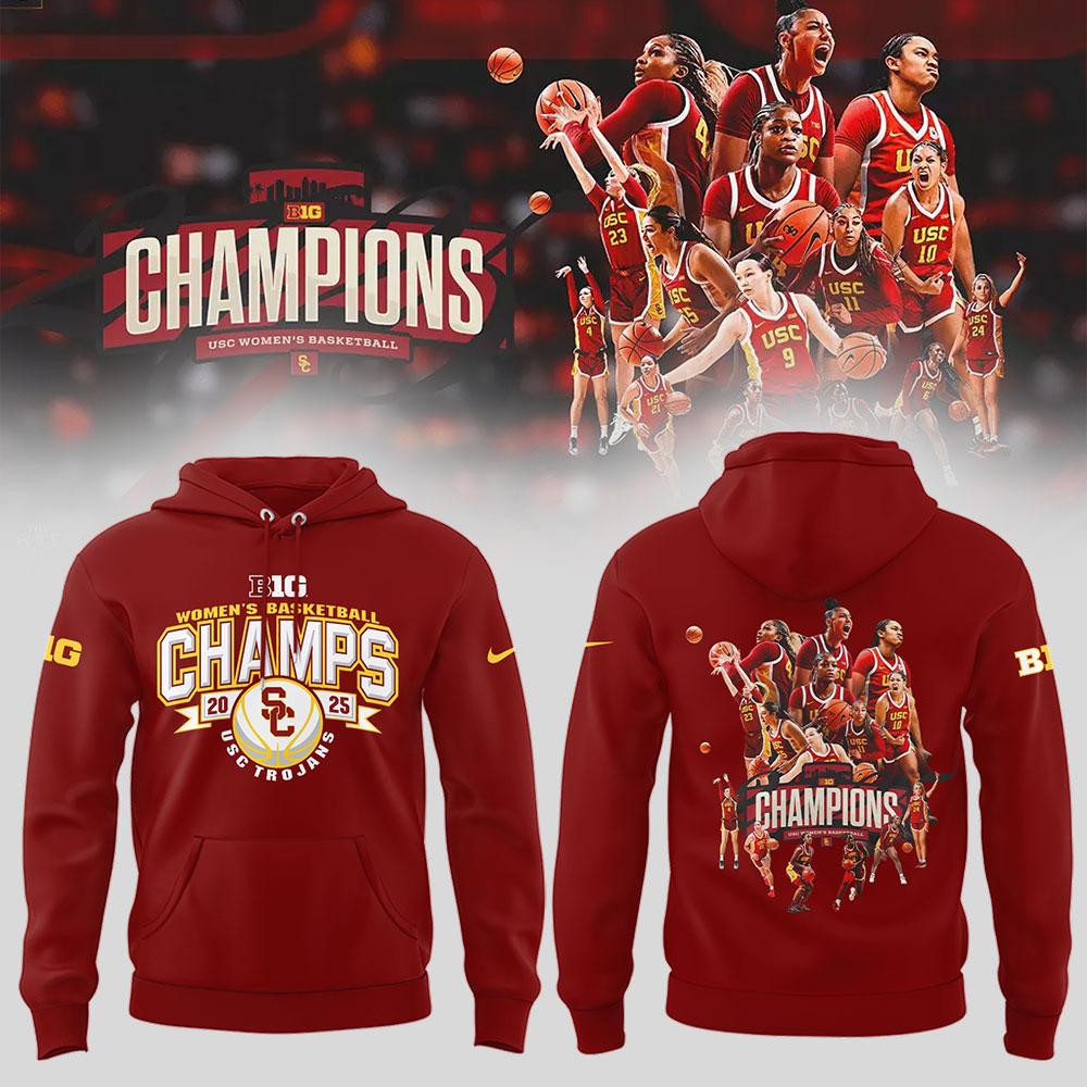 USC Women's Basketball x CHAMPIONS Hoodie Top Gifts For Basketball Players
