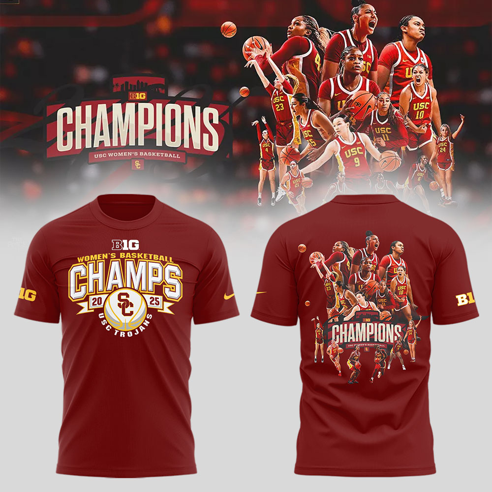 USC Women's Basketball x CHAMPIONS T-Shirt Good Gifts For Basketball Players Oregontrailrvpk Shirt