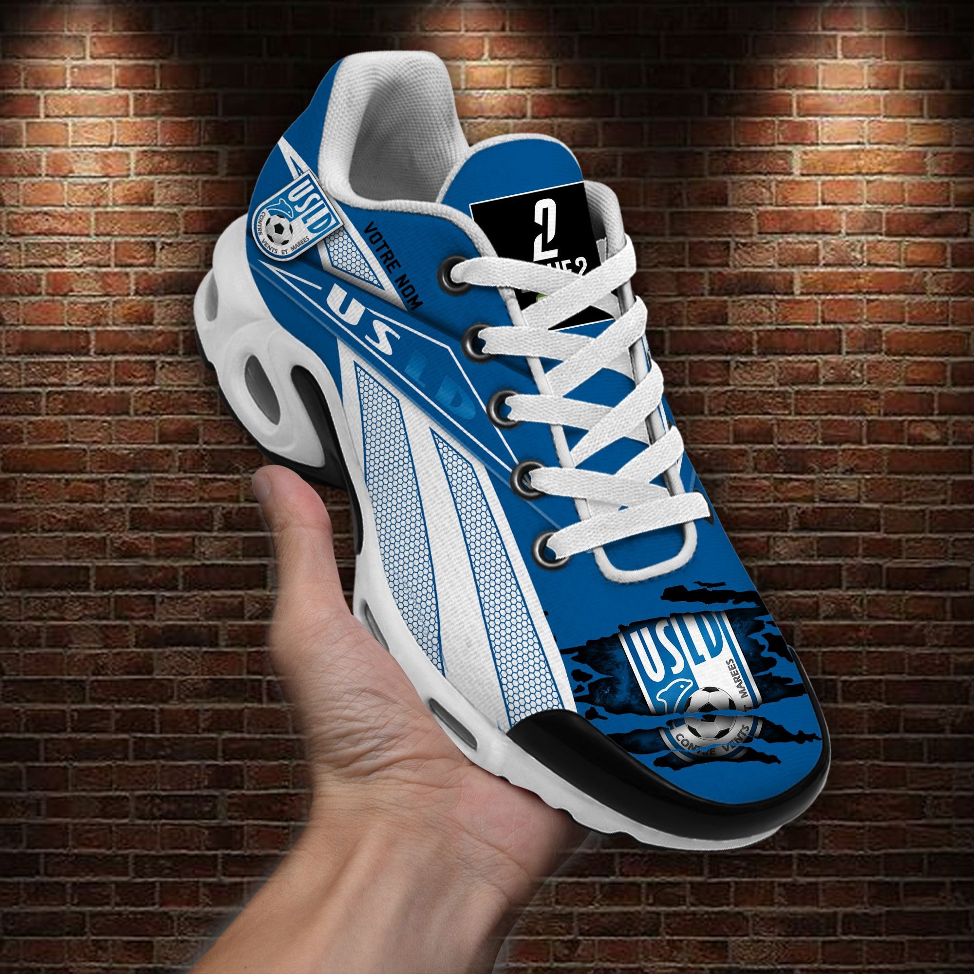 USL Dunkerque Air Max Plus Shoes Sneakers For Men And Women