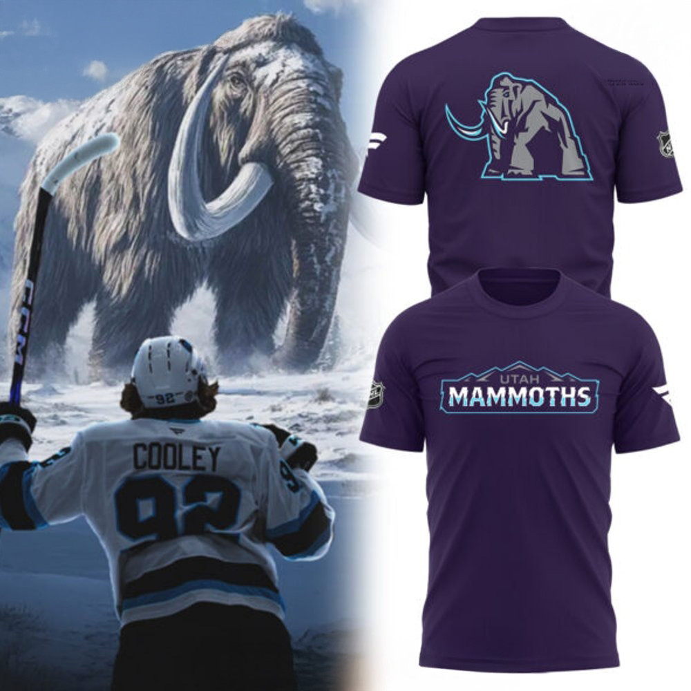 Utah Hockey Club x Mammoths Limited T-Shirt Unique Gifts For Hockey Fans Oregontrailrvpk Shirt