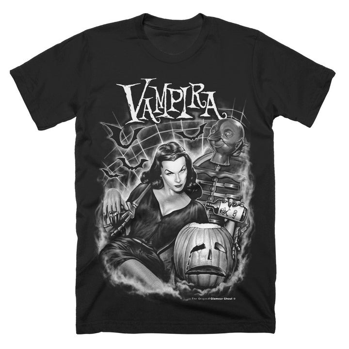 Vampira Black Acid T-Shirt Oregontrailrvpk Shirt