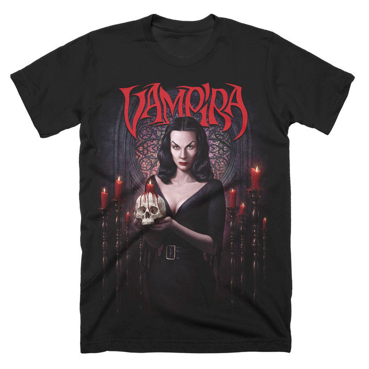 Vampira The Queen Of Goth T-Shirt Oregontrailrvpk Shirt