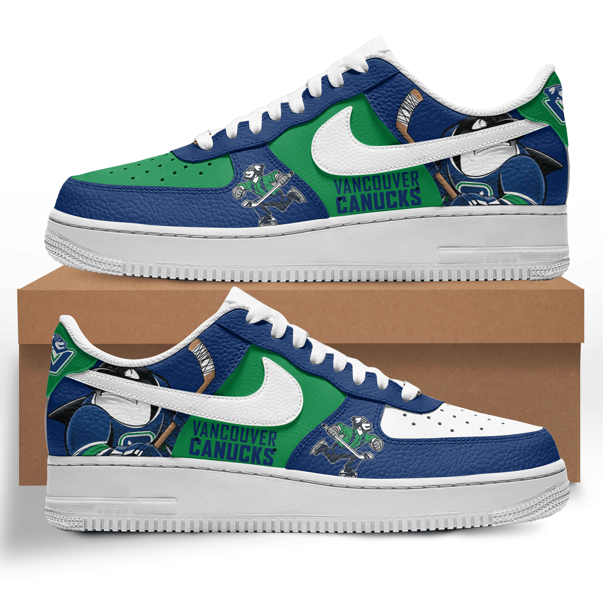 Vancouver Canucks Air Low-Top Sneakers Shoes For Men And Women