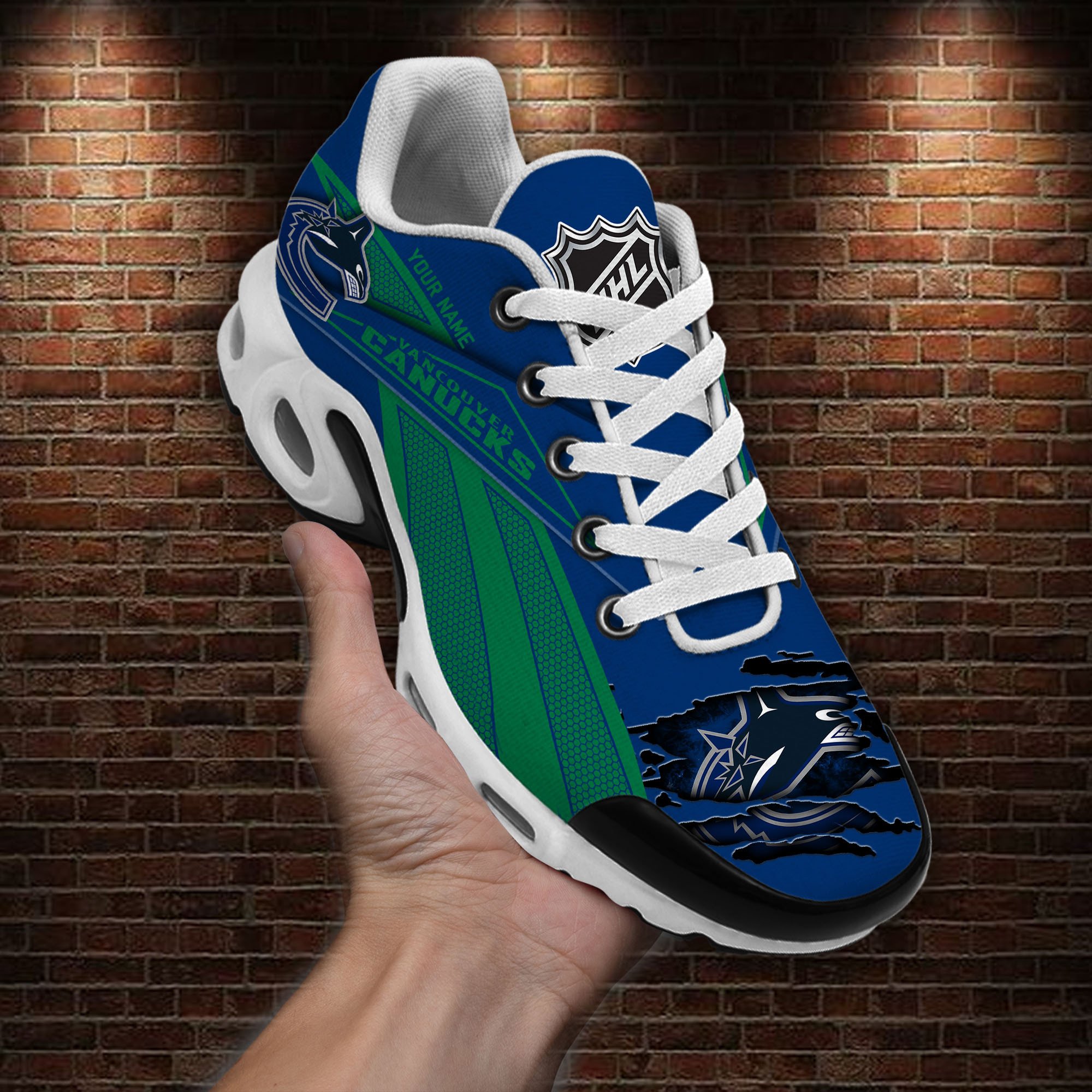 Vancouver Canucks Air Max Plus Shoes Sneakers For Men And Women
