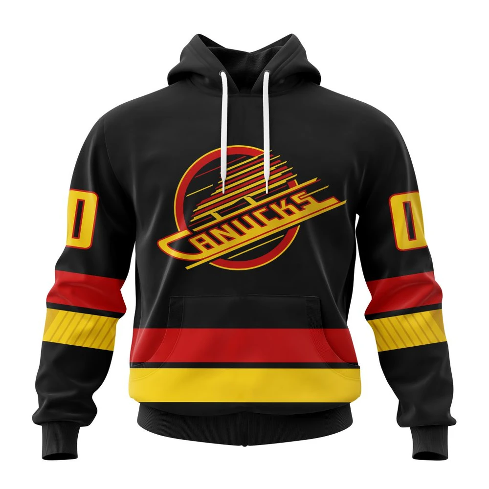 Vancouver Canucks Alternate Kits All Over Print Hoodie Style 91337