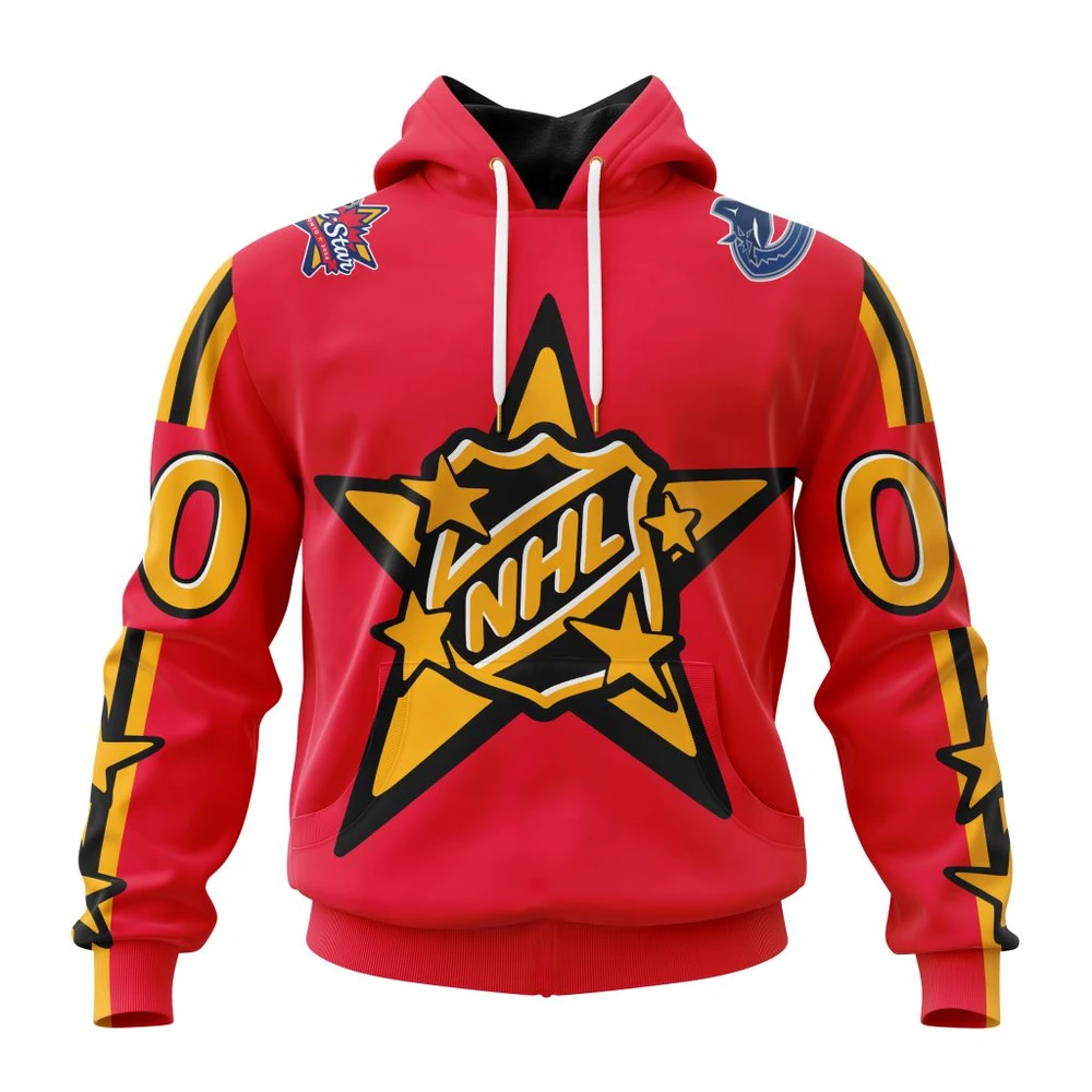 Vancouver Canucks Personalized NHL All-Star Game All Over Print Hoodie Style 90160