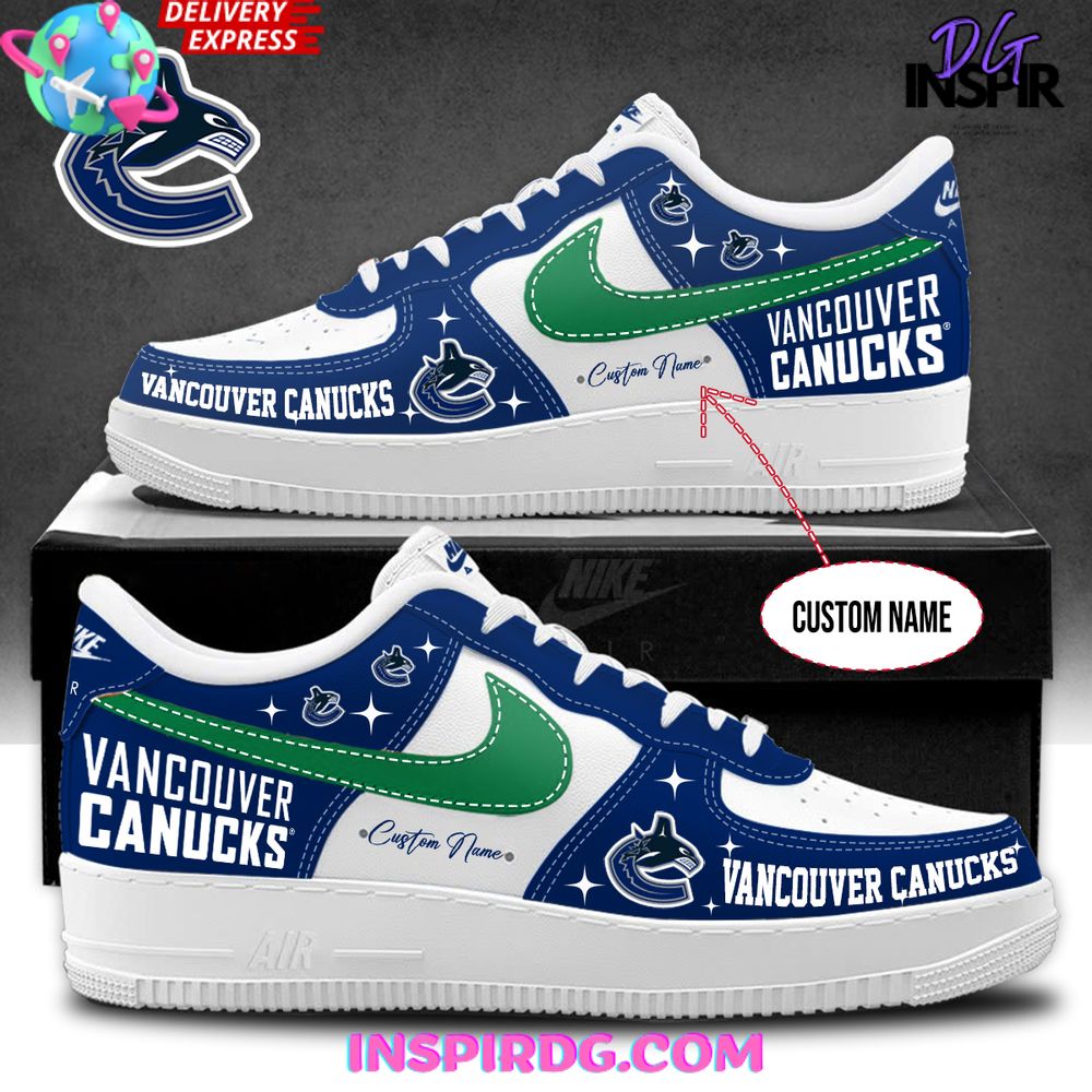 Vancouver Canucks Special Edition Air Force 1