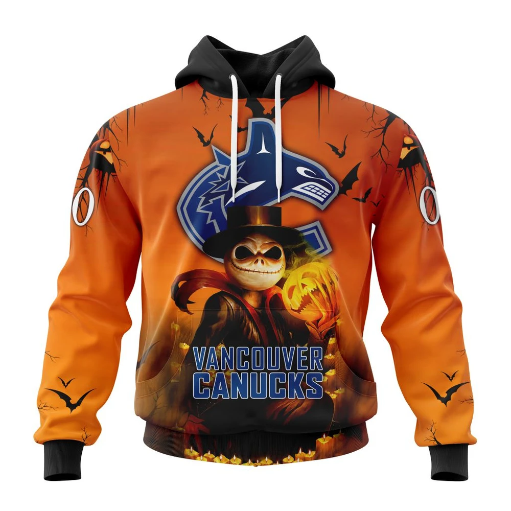 Vancouver Canucks Special Halloween Concepts All Over Print Hoodie Style 94056