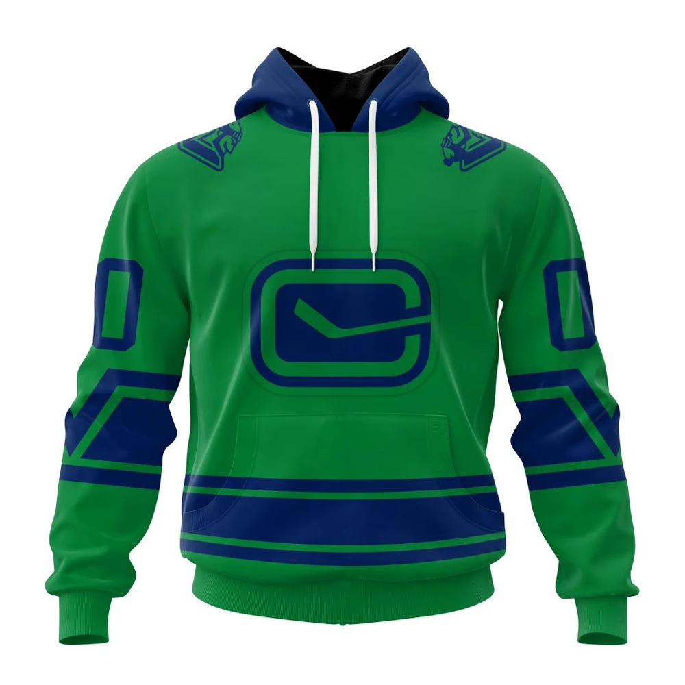 Vancouver Canucks Special Two-Tone Design All Over Print Hoodie Style 13179