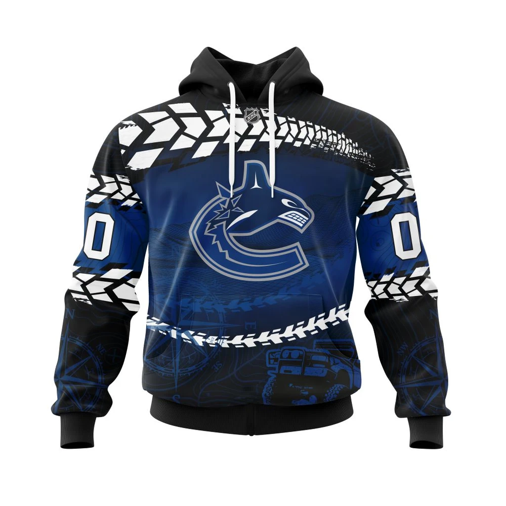 Vancouver Canucks Specialized Off Road All Over Print Hoodie Style 59312