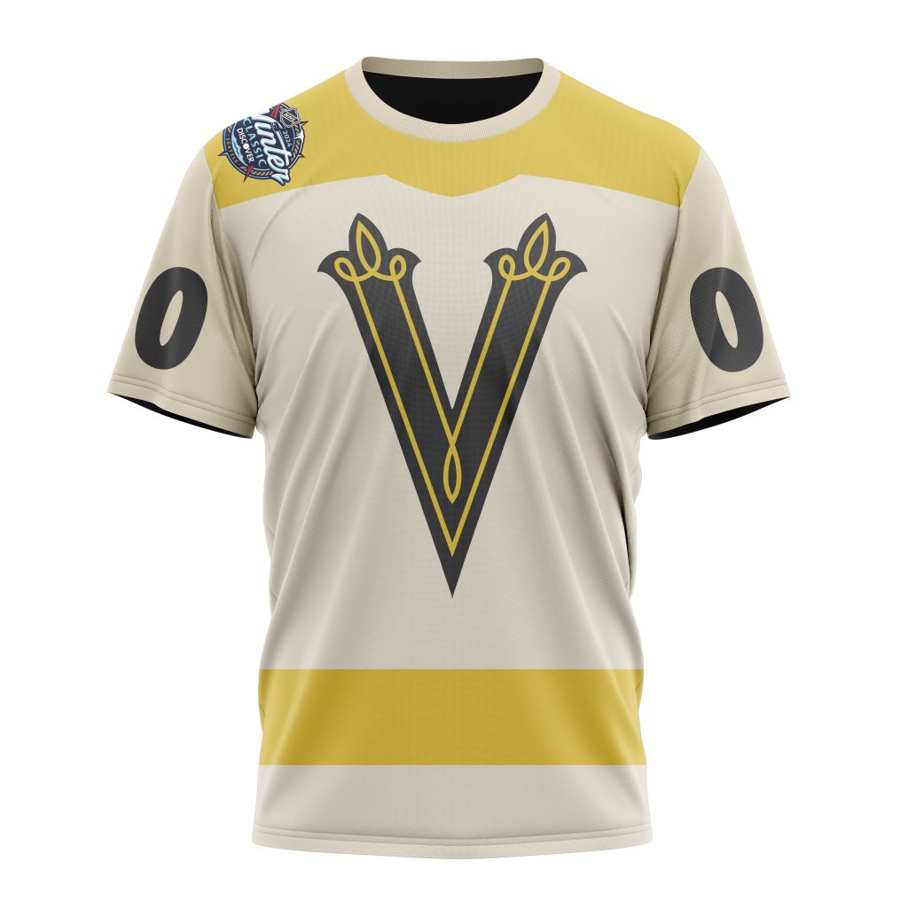 Vegas Golden Knights 2024 Winter Classic Customized Kits Personalized Name And Number T-Shirt Oregontrailrvpk Shirt
