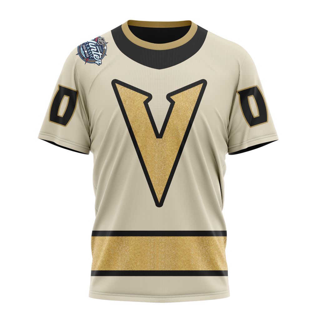 Vegas Golden Knights 2024 Winter Classic Design Concept Personalized Name And Number T-Shirt Oregontrailrvpk Shirt