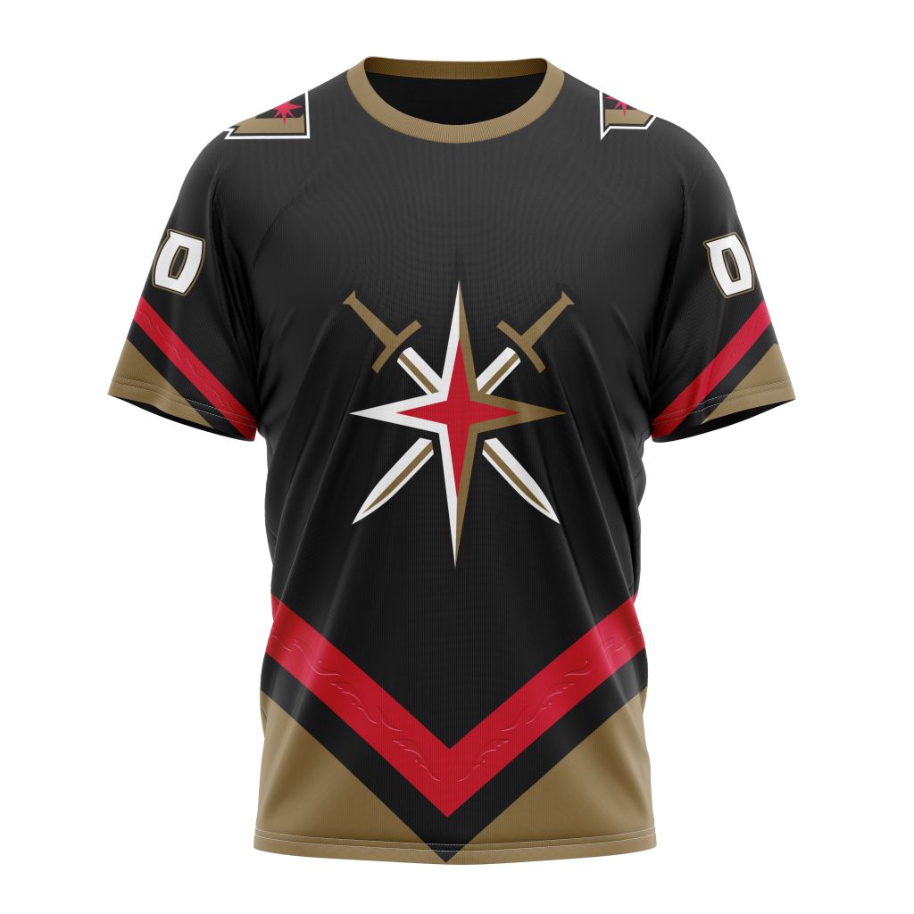 Vegas Golden Knights Personalized Alternate Concepts Kits 01 Personalized Name And Number T-Shirt Oregontrailrvpk Shirt