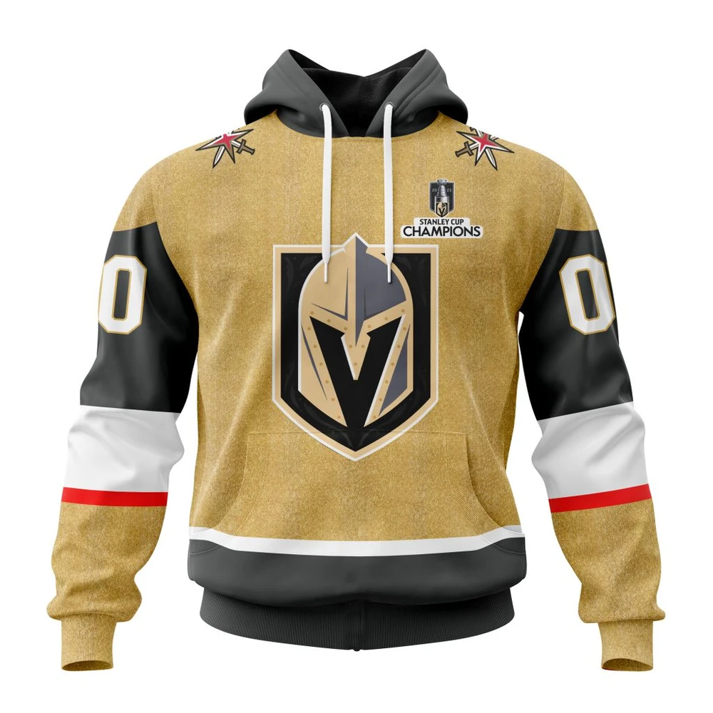 Vegas Golden Knights Personalized Home Kits All Over Print Hoodie Style 68008