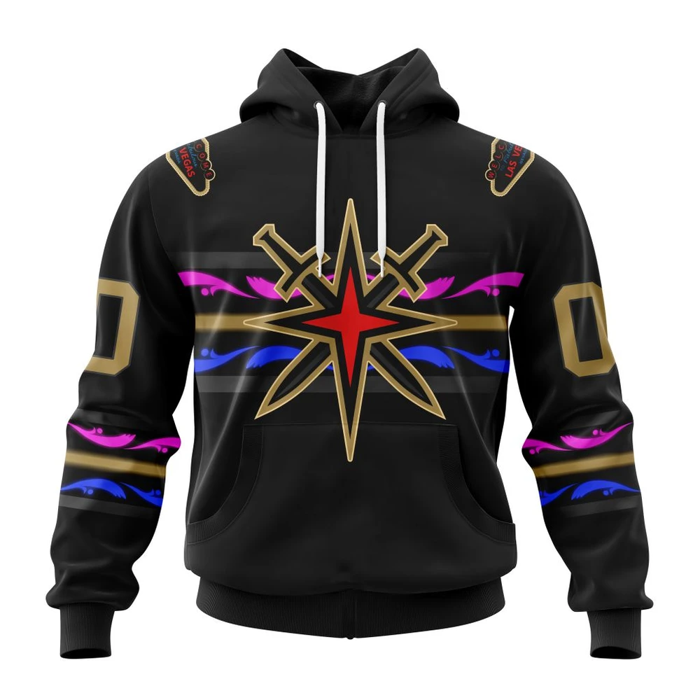 Vegas Golden Knights Special City Connect Design All Over Print Hoodie Style 73836