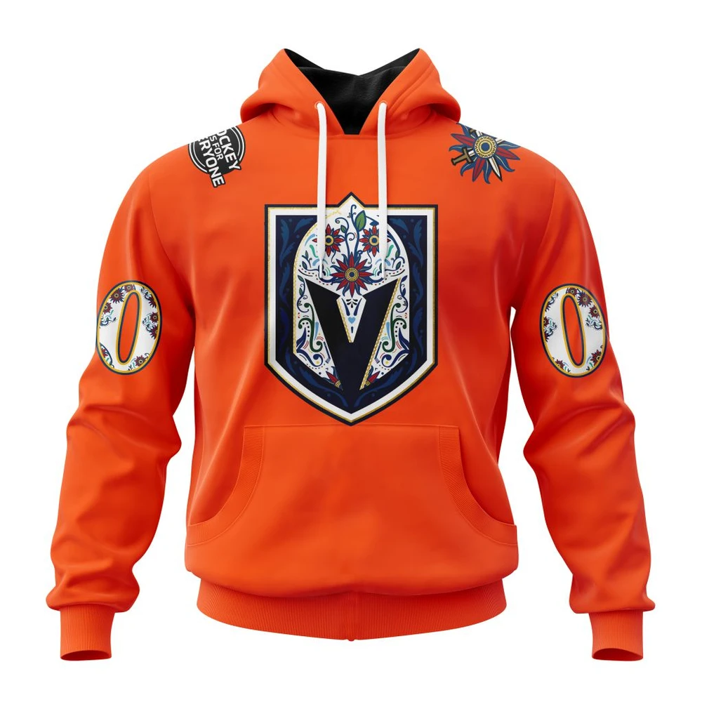 Vegas Golden Knights Special Hispanic Heritage All Over Print Hoodie Style 92939