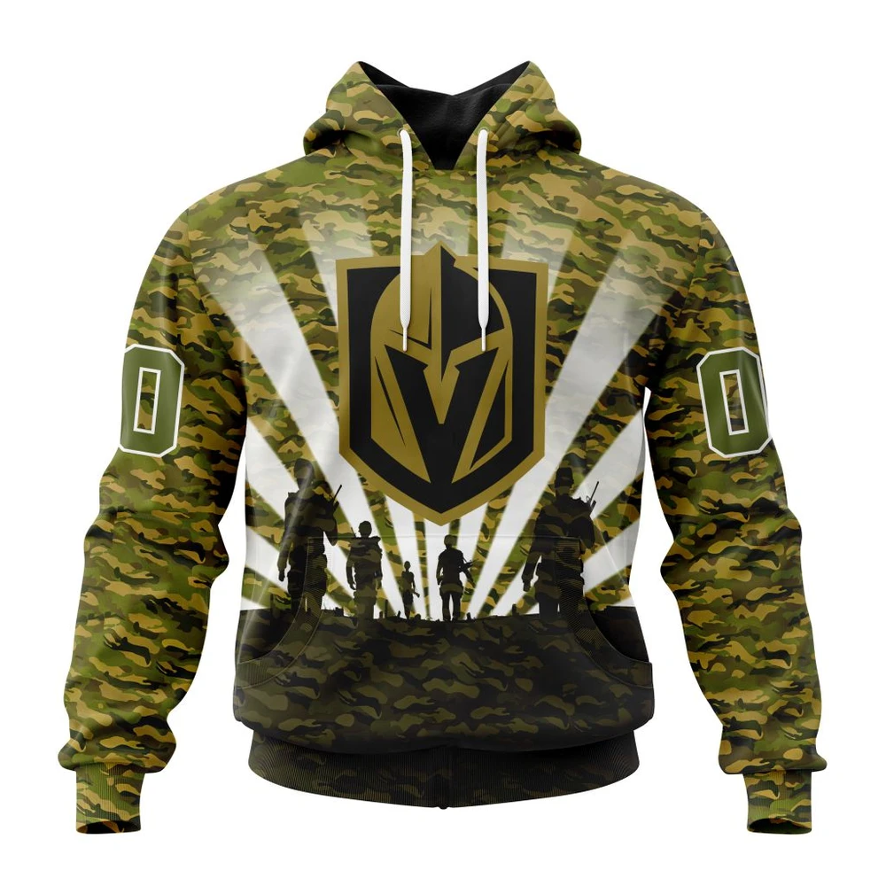 Vegas Golden Knights Special Military Camo Kits For Veterans Day And Rememberance Day All Over Print Hoodie Style 60793