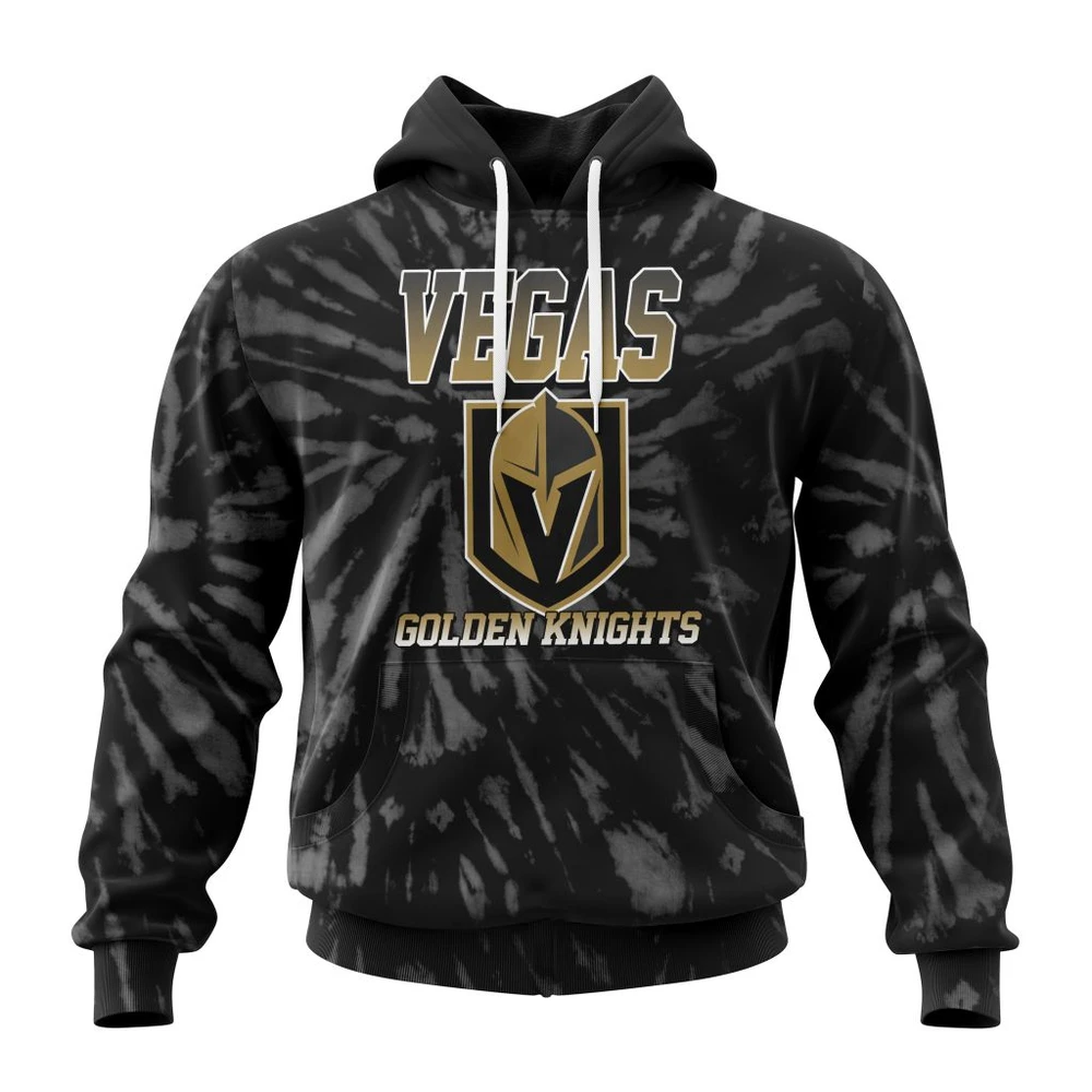 Vegas Golden Knights Special Retro Vintage Tie Dye All Over Print Hoodie Style 32439