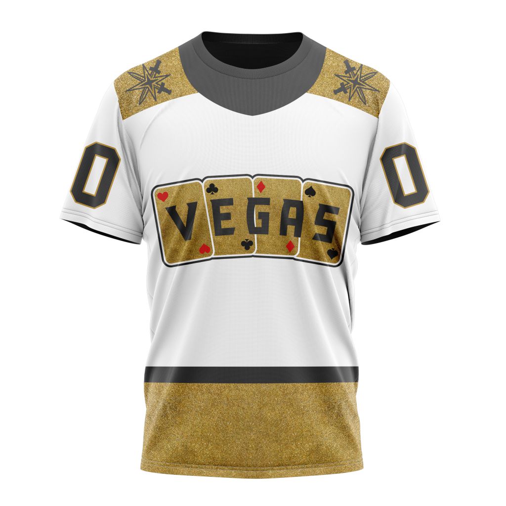 Vegas Golden Knights Special Reverse Retro Redesign Personalized Name And Number T-Shirt Oregontrailrvpk Shirt