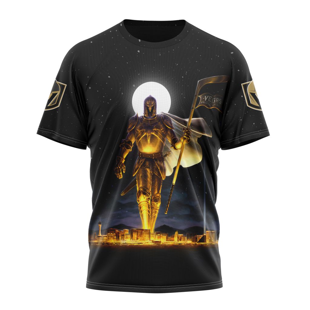Vegas Golden Knights Special The Knight Cometh Design Personalized Name And Number T-Shirt Oregontrailrvpk Shirt