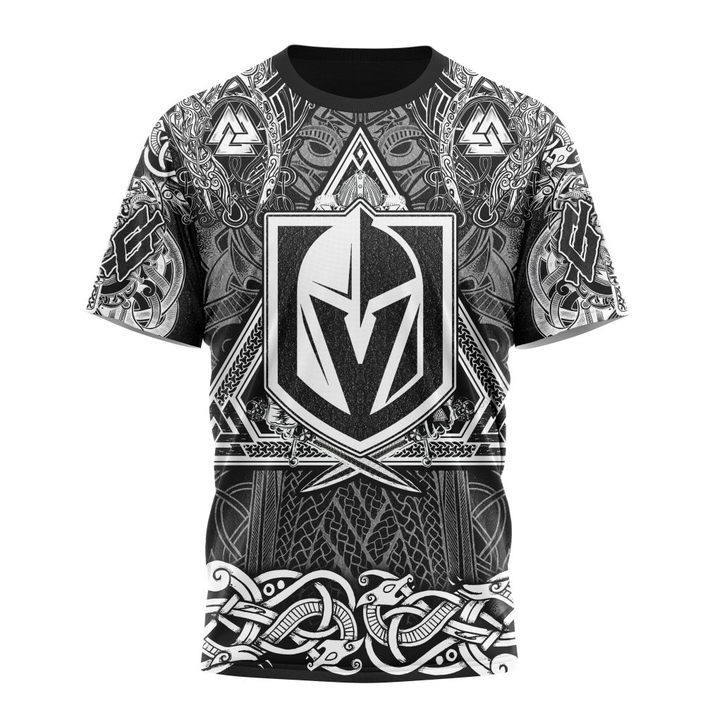 Vegas Golden Knights Special Viking Design 01 Personalized Name And Number T-Shirt Oregontrailrvpk Shirt
