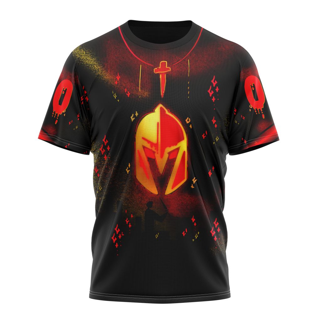 Vegas Golden Knights Specialized Jersey For Halloween Night Personalized Name And Number T-Shirt Oregontrailrvpk Shirt