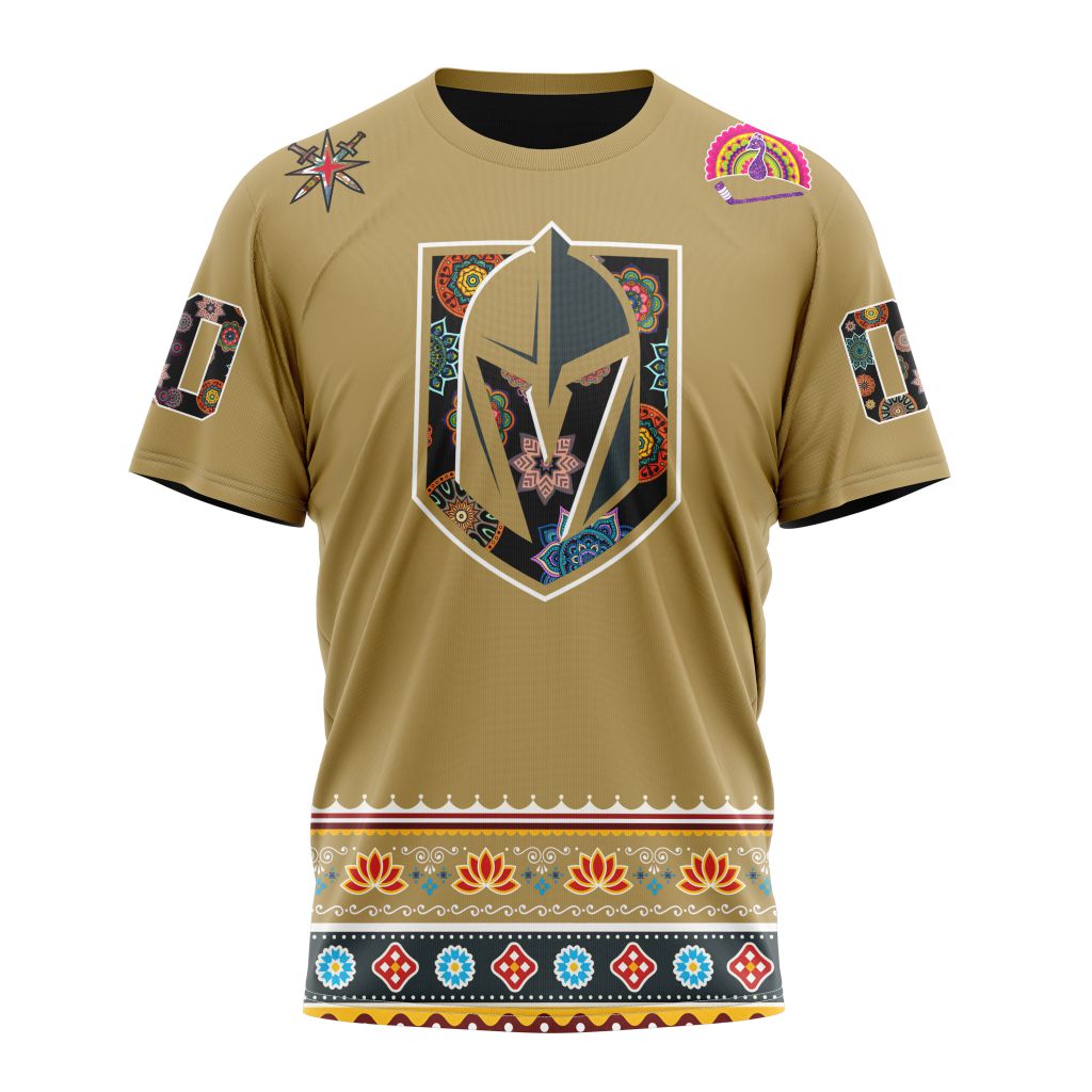 Vegas Golden Knights Specialized Jersey Hockey For All Diwali Festival Personalized Name And Number T-Shirt Oregontrailrvpk Shirt