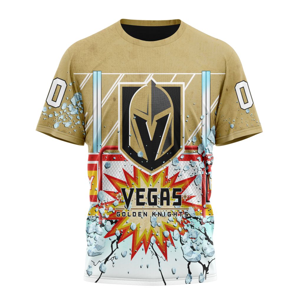 Vegas Golden Knights Specialized Jersey With Ice Hockey Arena Personalized Name And Number T-Shirt Oregontrailrvpk Shirt