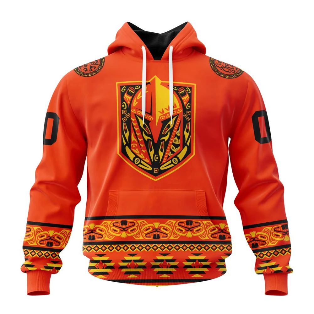 Vegas Golden Knights Specialized National Day For Truth And Reconciliation All Over Print Hoodie Style 66927