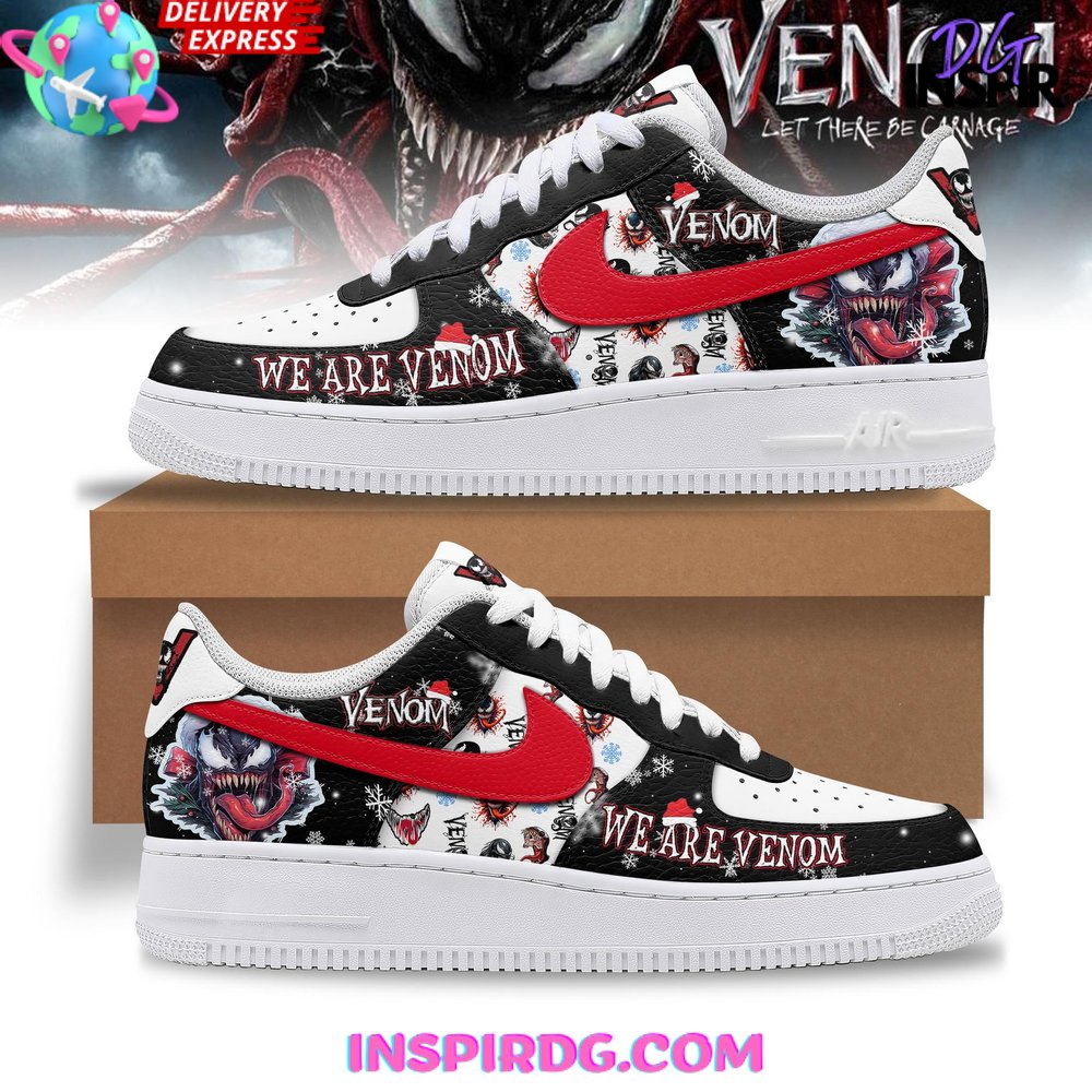 Venom Christmas Holiday Limited Edition Air Force 1