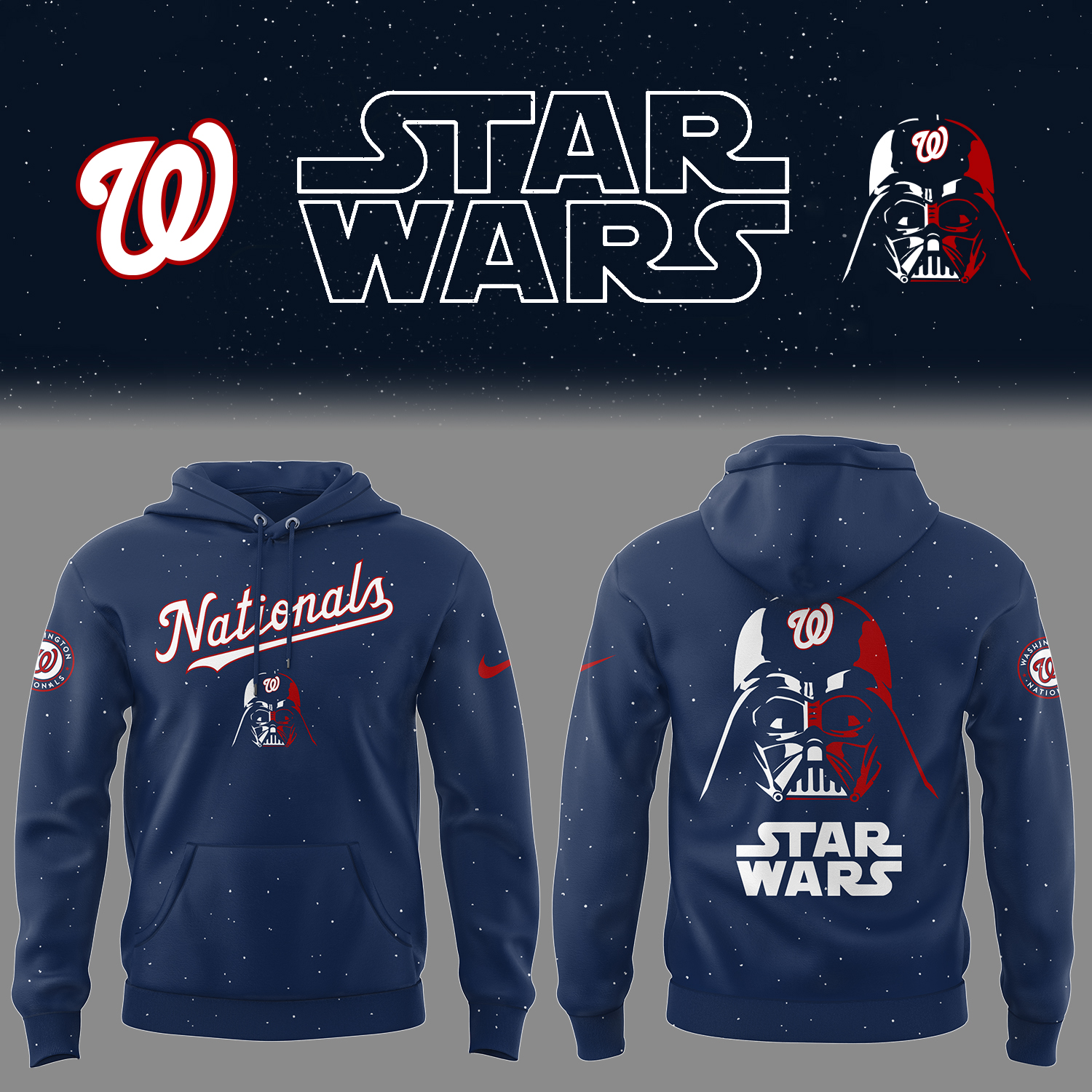 Washington Baseball Washington x Star Wars 2025 Hoodie Baseball