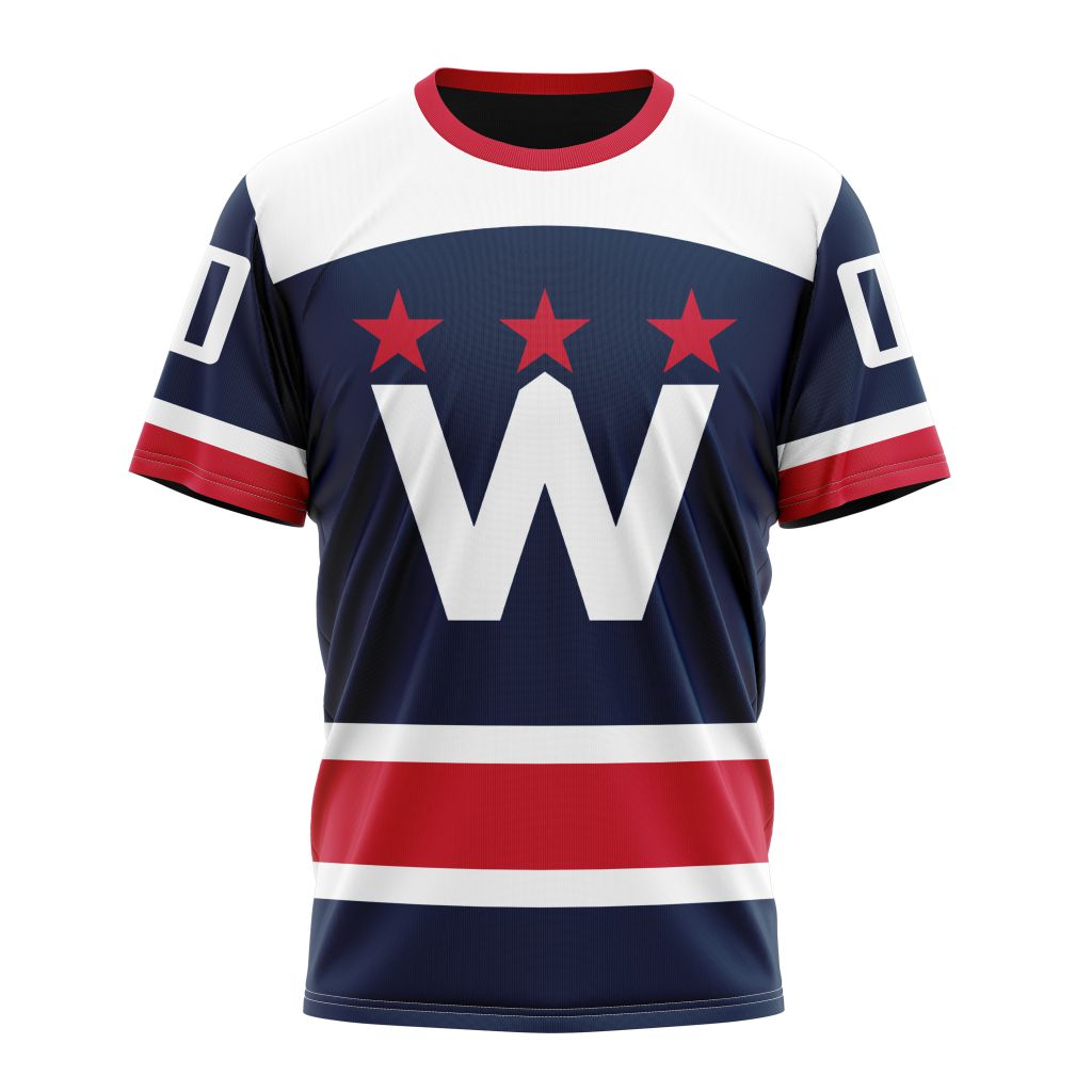 Washington Capitals 2023 Alternate Kits Personalized Name And Number T-Shirt Oregontrailrvpk Shirt
