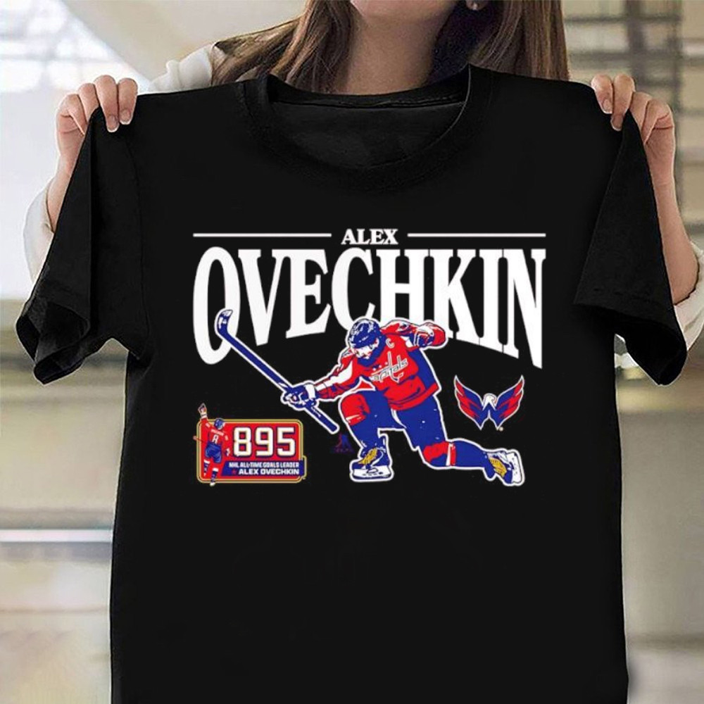 Washington Capitals Alexander Ovechkin 895 NHL Shirt Gifts For Hockey Fan Oregontrailrvpk Shirt