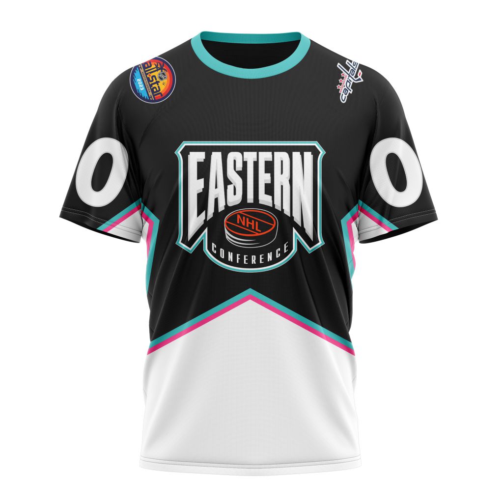 Washington Capitals All-Star Eastern Conference 2023 Personalized Name And Number T-Shirt Oregontrailrvpk Shirt