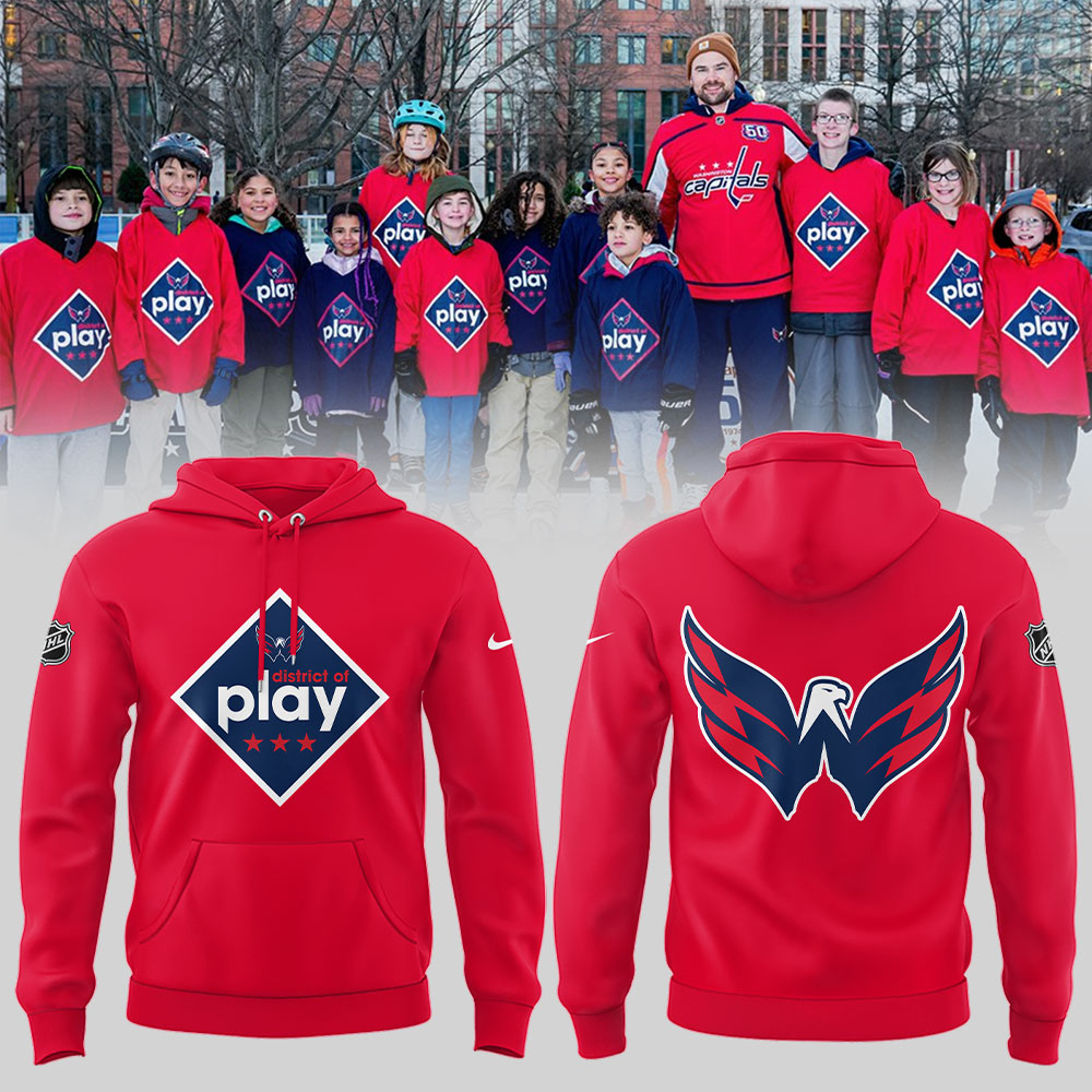 Washington Capitals Hoodie Top Gifts For Ice Hockey Players