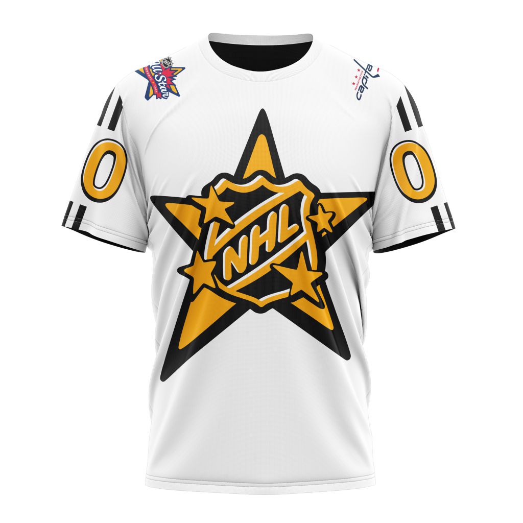Washington Capitals Personalized 2024 NHL All-Star Game Personalized Name And Number T-Shirt Oregontrailrvpk Shirt