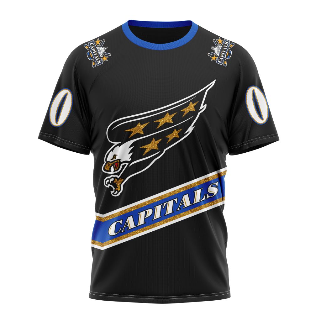 Washington Capitals Reverse Retro Kits 2022 Personalized Name And Number T-Shirt Oregontrailrvpk Shirt