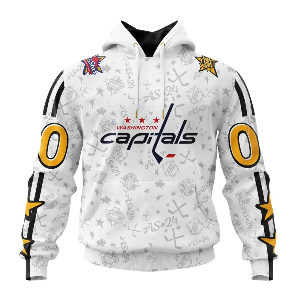 Washington Capitals Special All-Star Game Design All Over Print Hoodie Style 78240