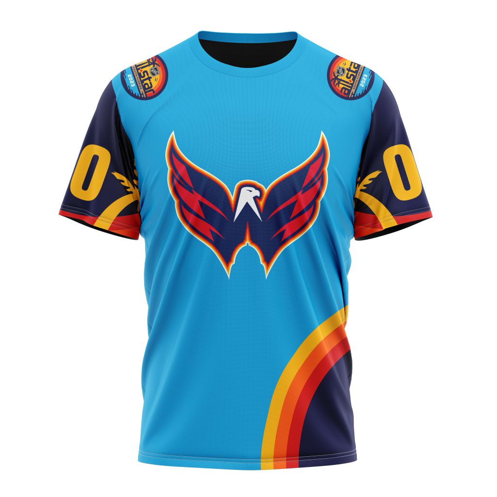 Washington Capitals Special ALL-Star Game Design With Atlantic Ocean Personalized Name And Number T-Shirt Oregontrailrvpk Shirt