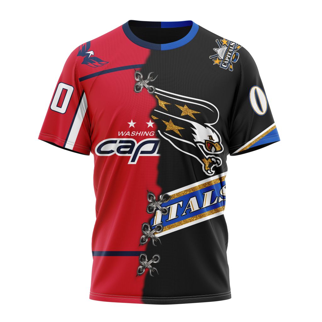 Washington Capitals Special Home Mix Reverse Retro Personalized Kits Personalized Name And Number T-Shirt Oregontrailrvpk Shirt