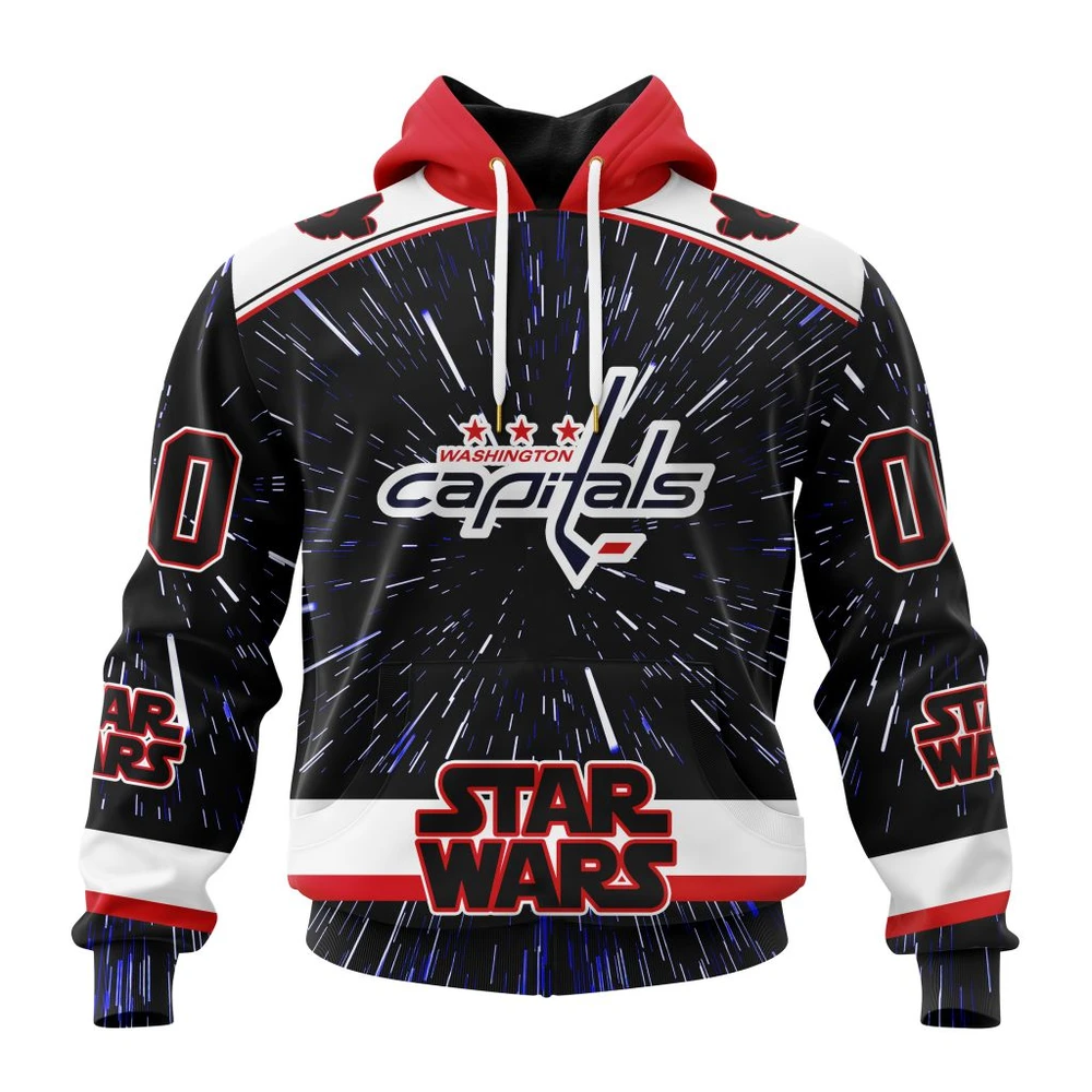 Washington Capitals Special Star Wars Design All Over Print Hoodie Style 75283
