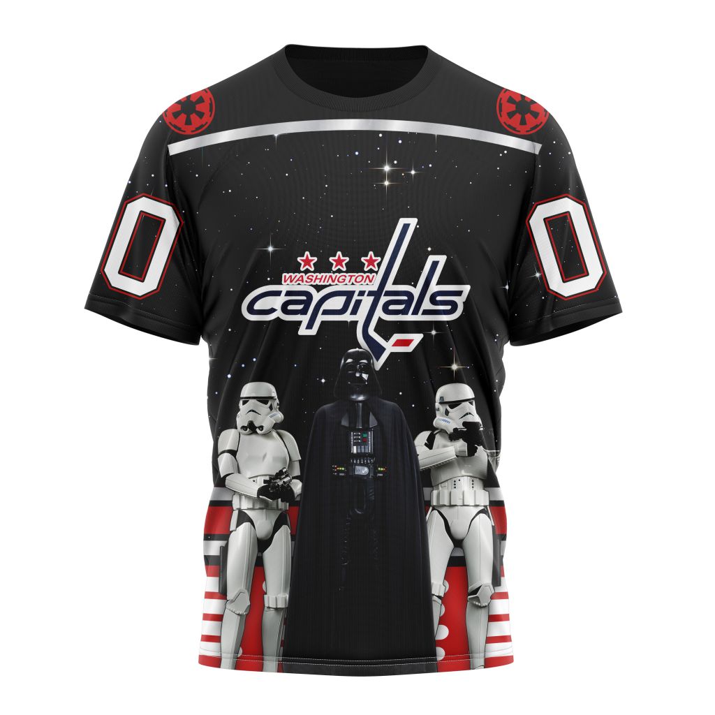Washington Capitals Special Star Wars Design May The 4th Be With You Personalized Name And Number T-Shirt Oregontrailrvpk Shirt