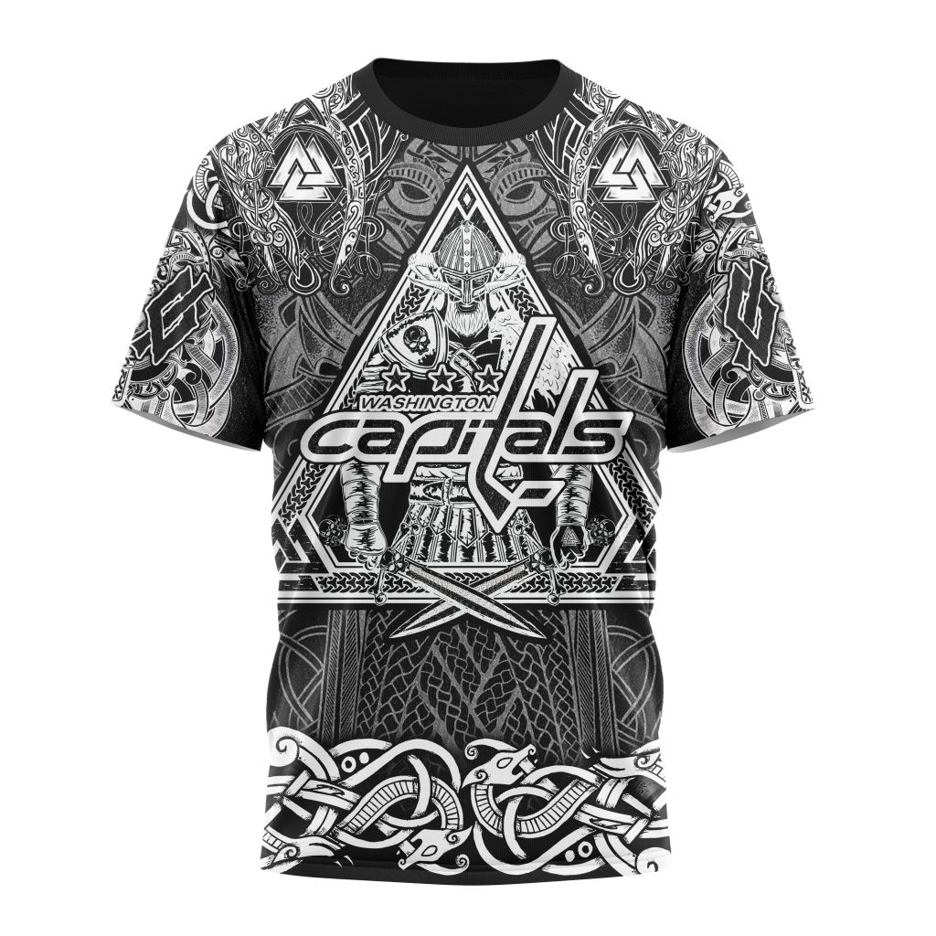 Washington Capitals Special Viking Design 01 Personalized Name And Number T-Shirt Oregontrailrvpk Shirt