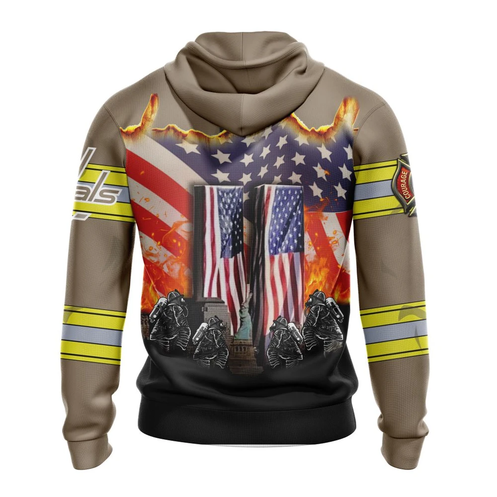 Washington Capitals Specialized Concepts For Honor Patriot Day All Over Print Hoodie Style 17761