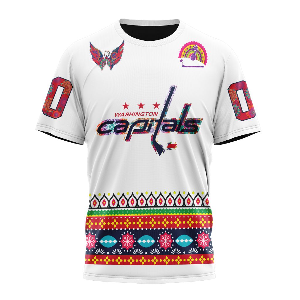 Washington Capitals Specialized Jersey Hockey For All Diwali Festival Personalized Name And Number T-Shirt Oregontrailrvpk Shirt