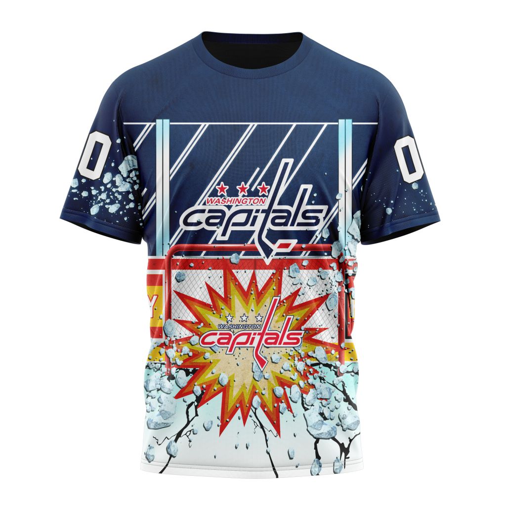 Washington Capitals Specialized Jersey With Ice Hockey Arena Personalized Name And Number T-Shirt Oregontrailrvpk Shirt