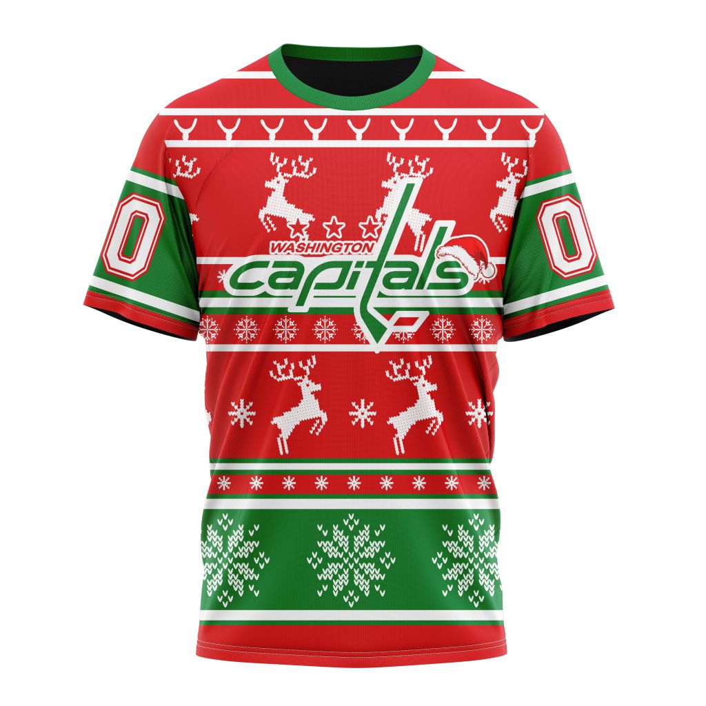 Washington Capitals Specialized Unisex Christmas Is Coming Personalized Name And Number T-Shirt Oregontrailrvpk Shirt