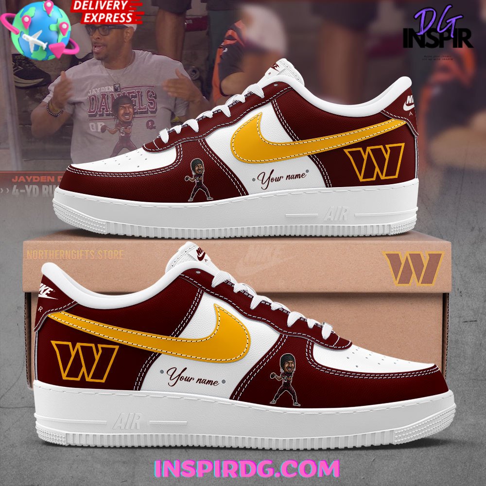 Washington Commanders Jayden Daniels Air Force 1